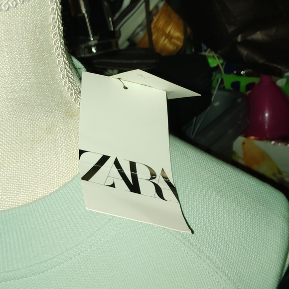 Zara Sweaters - Zara Mint Green Top